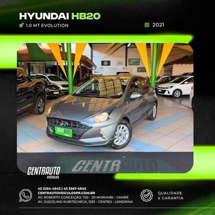HYUNDAI HB20 1.0 12V FLEX EVOLUTION MANUAL HYUNDAI HB20 1.0 12V FLEX EVOLUTION MANUAL